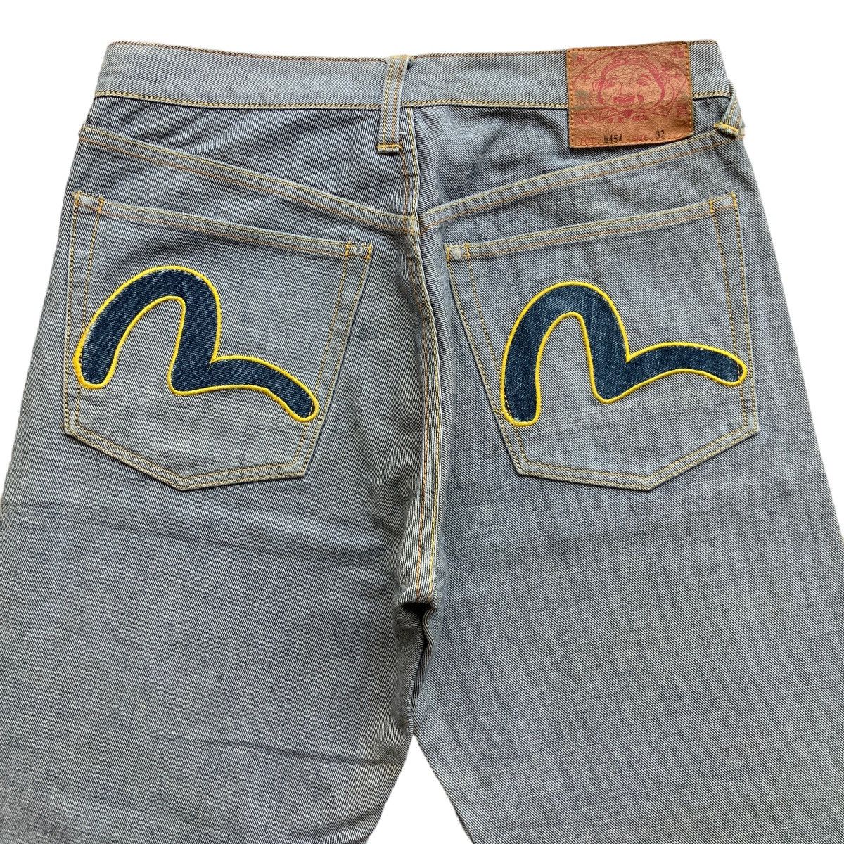 Evisu SALE!! 🤝🏼 EVISU SEAGUL INSIDE OUT SELVEDGE JEANS Size US 31 - 2 Thumbnail