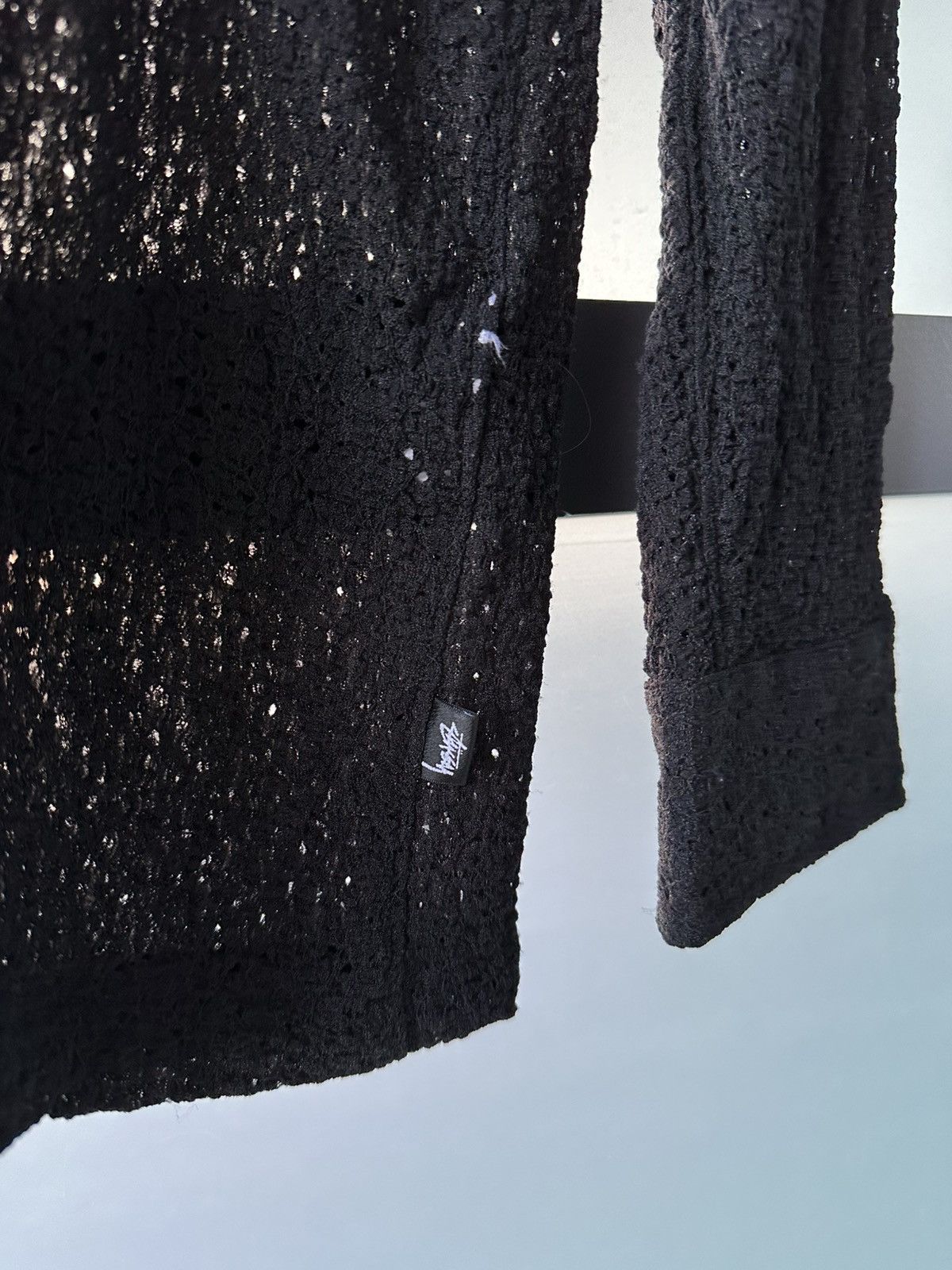 Stussy STUSSY LACE BLACK SHIRT Size US M / EU 48-50 / 2 - 3 Thumbnail