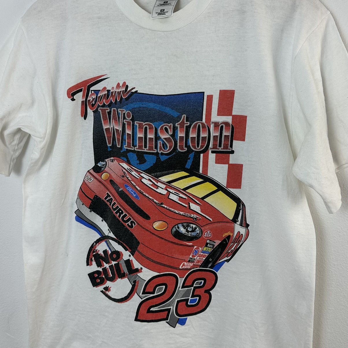 NASCAR × Vintage Vintage Nascar Winston Cup Series T Shirt M Jimmy Spencer Size US M / EU 48-50 / 2 - 1 Thumbnail