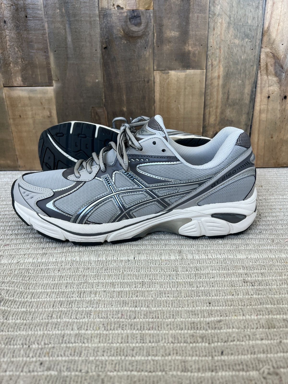 Asics ASICS GT-2160 Oyster Grey / Carbon Size US 11 / EU 44 - 5 Thumbnail