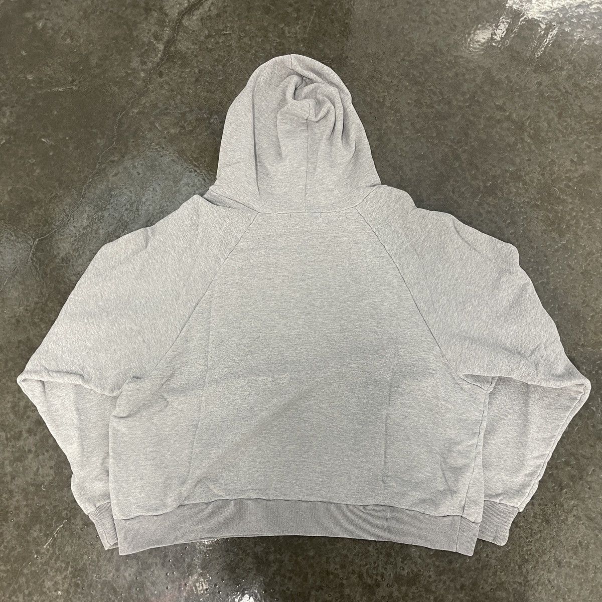Kanye West Yeezy Season 5 Heather Raglan Hoodie Size US XS / EU 42 / 0 - 2 Thumbnail