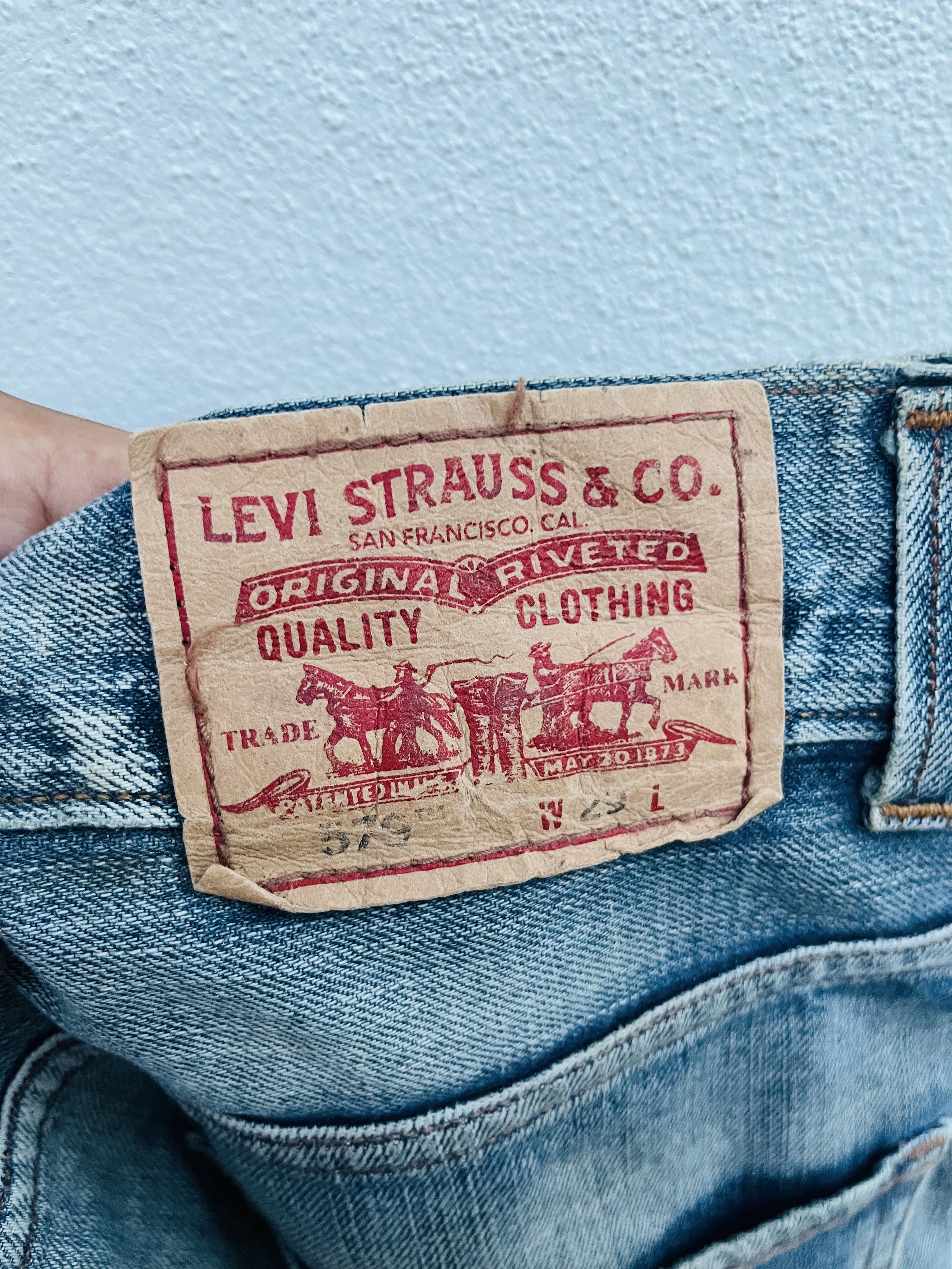 Japanese Brand × Levi's Vintage Levis Hip Hop Streetwear Fashion Style Size US 32 / EU 48 - 8 Thumbnail