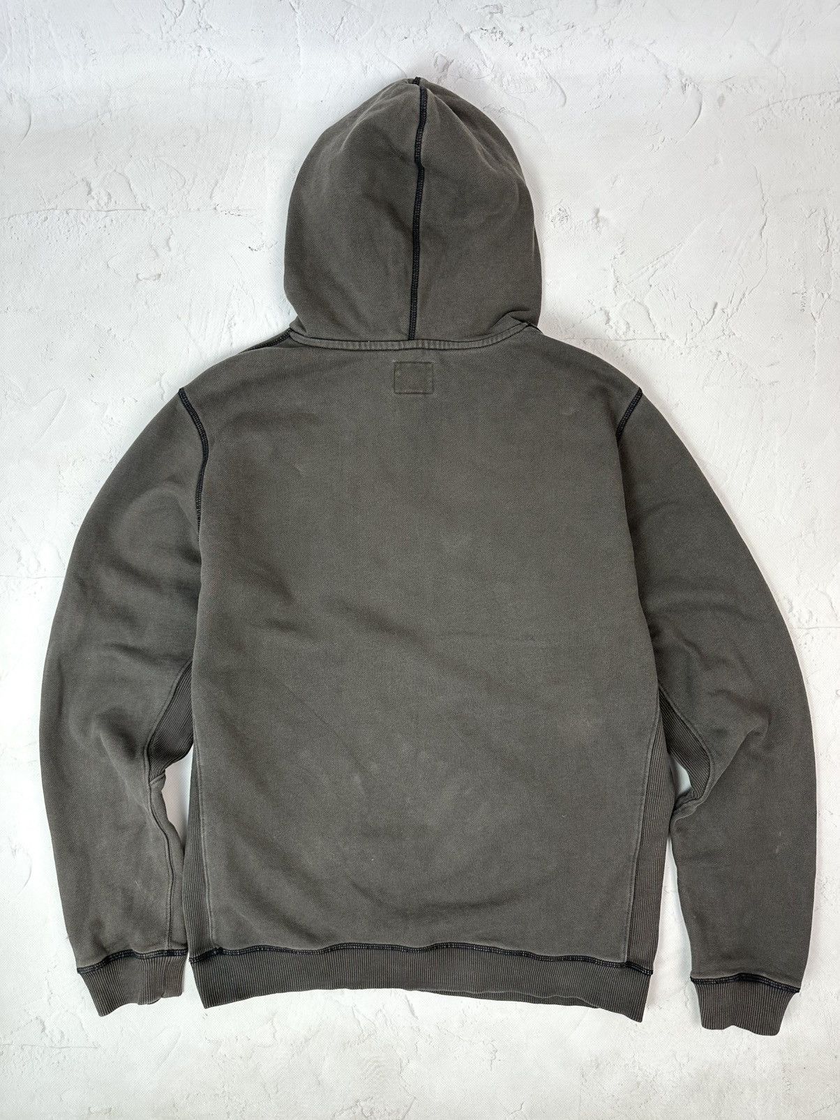 Diesel Vintage Diesel Khaki Hoodie Size US L / EU 52-54 / 3 - 8 Thumbnail