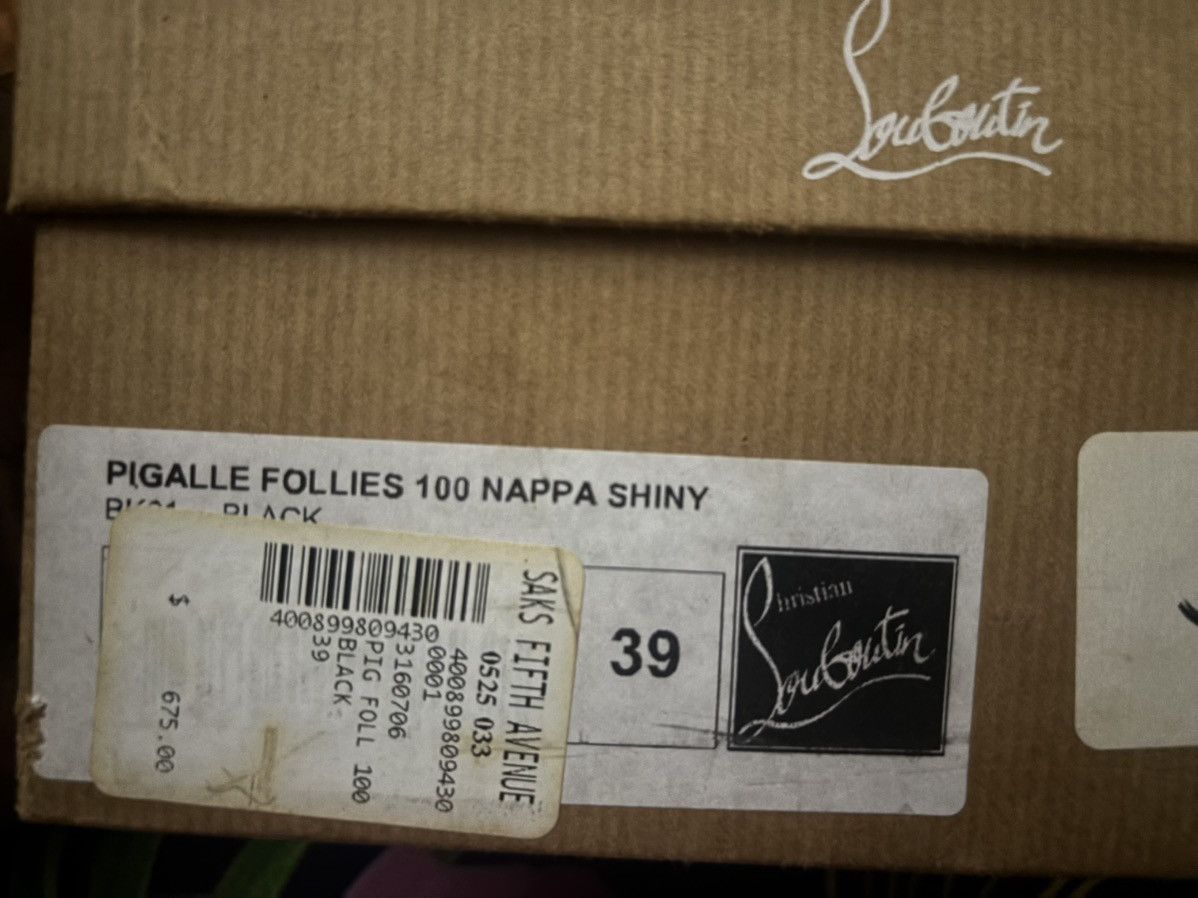 Christian Louboutin Christian Louboutin So Kate Pointed Toe Pump - Black, US7 Size US 8.5 / IT 38.5 - 4 Thumbnail