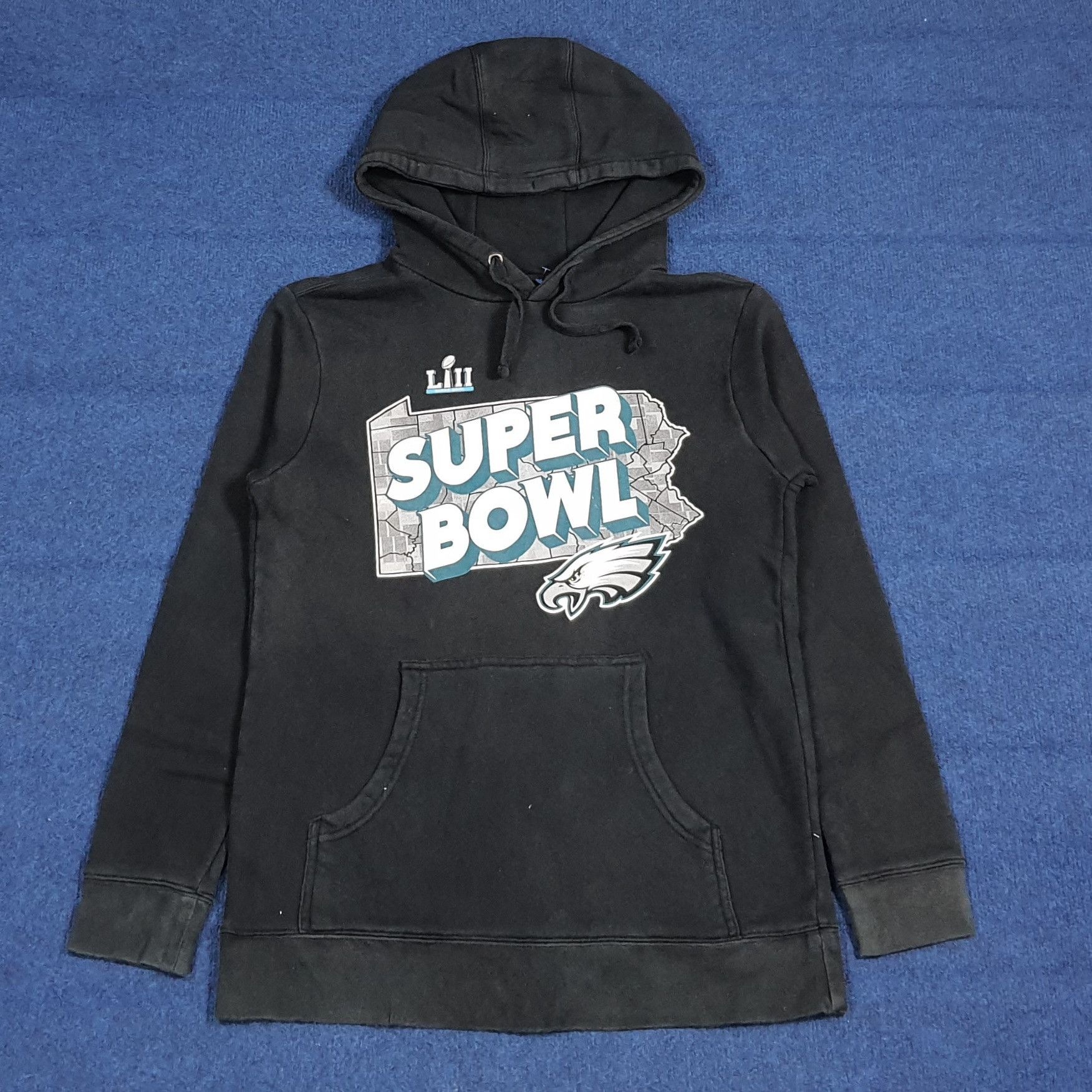 Vintage Philadelphia Eagles Super Bowl NFL Hoodie C284N16