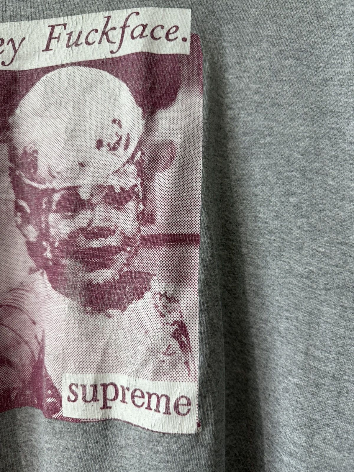 Supreme Supreme t-shirt (Hey Fuckfece SS18) Size US L / EU 52-54 / 3 - 3 Thumbnail