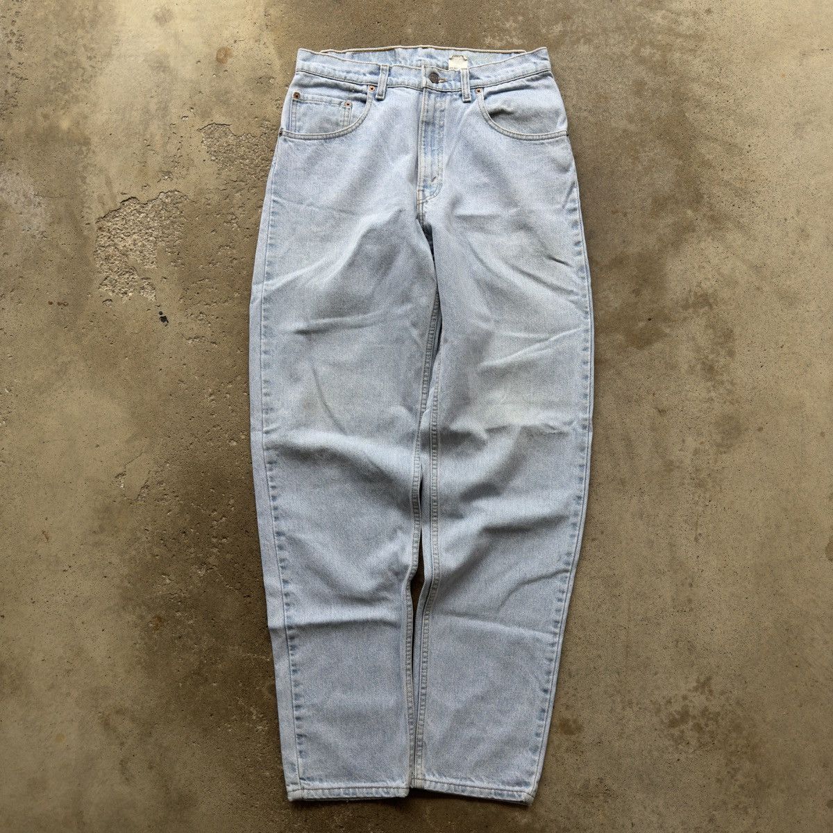 Levi's 90s Levi’s 560 Faded Thrashed Jeans USA ERD Grunge Chrome Size US 32 / EU 48 - 1 Thumbnail