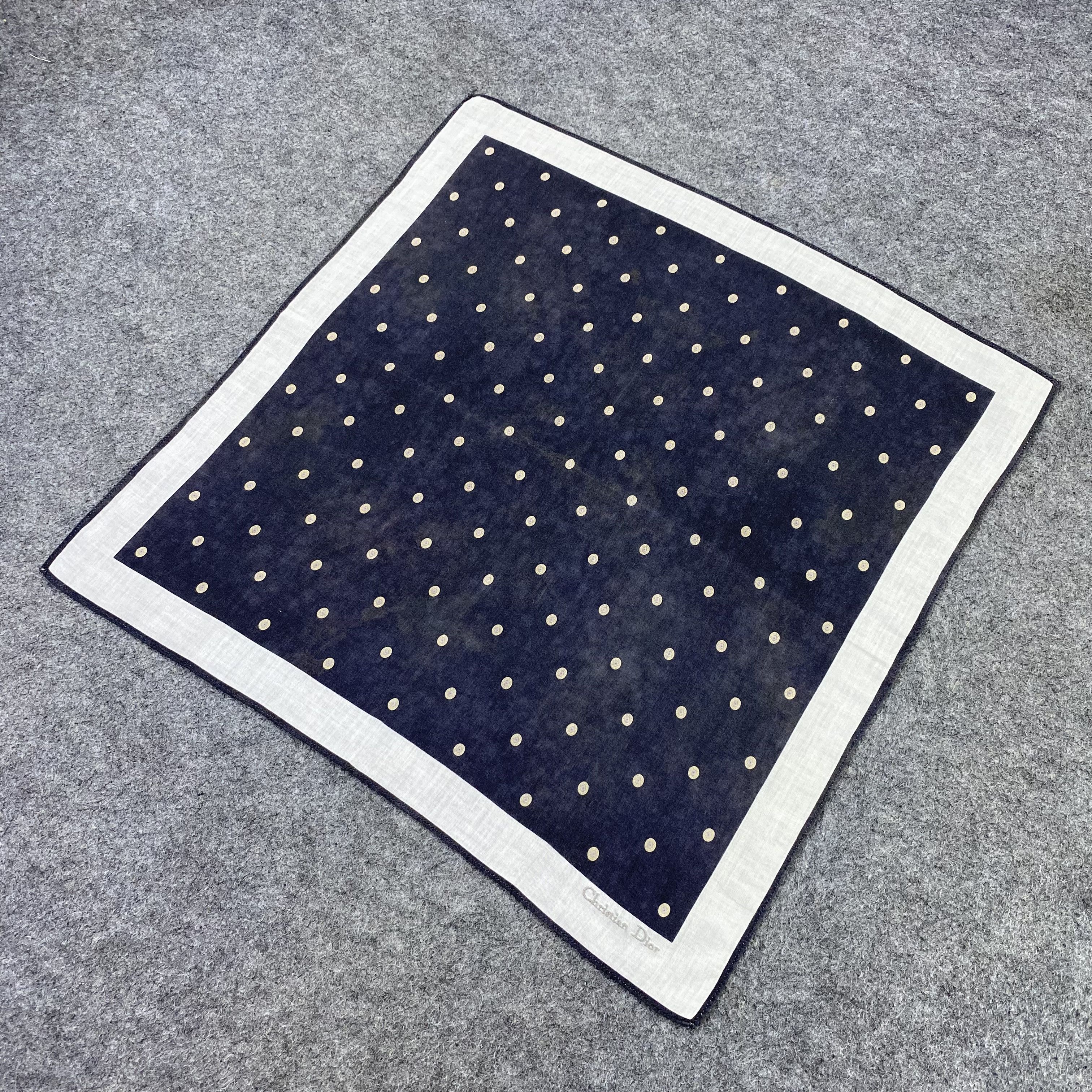 Vintage Christian Dior Handkerchief Neckerchief Bandana-B1844 Size ONE SIZE - 4 Thumbnail