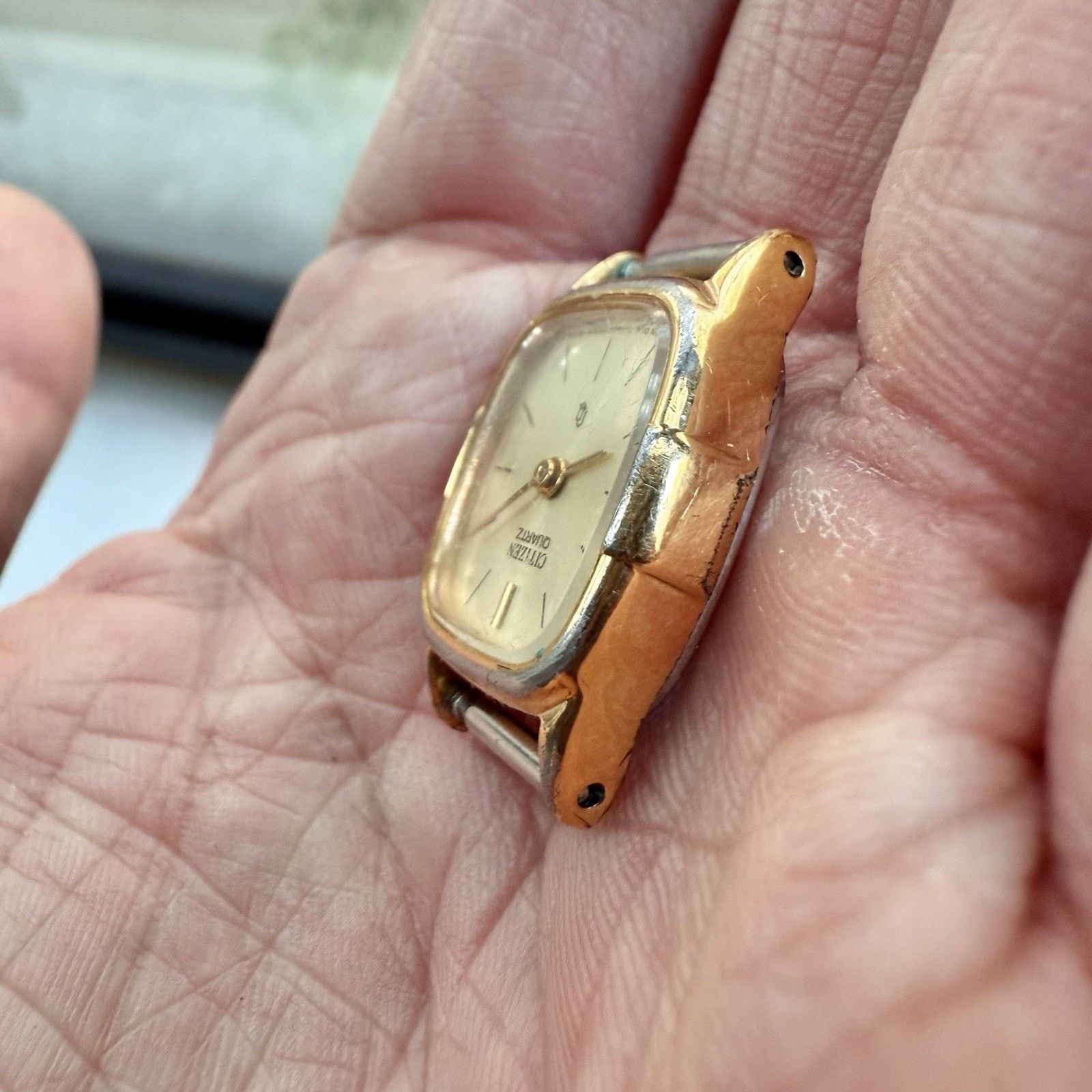 Citizen Vintage Citizen Quartz Gold Tone Wrist Watch Women’s Japan Size ONE SIZE - 5 Thumbnail