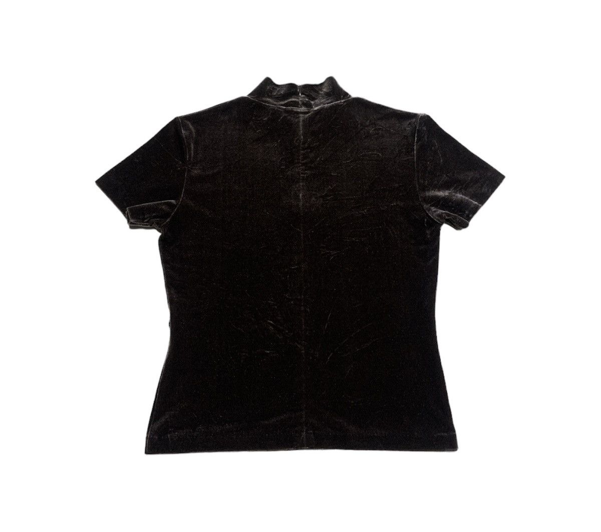 Courreges × If Six Was Nine ♟️ Vintage Courreges Velvet Top Y2k Size S / US 4 / IT 40 - 5 Thumbnail