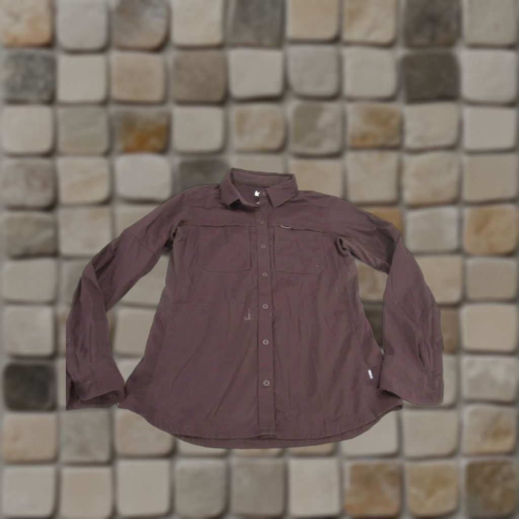Vintage VINTAGE Rei Co-Op Shirt Womens XS Burgundy Red Button Up Casual stain Size XS / US 0-2 / IT 36-38 - 1 Thumbnail