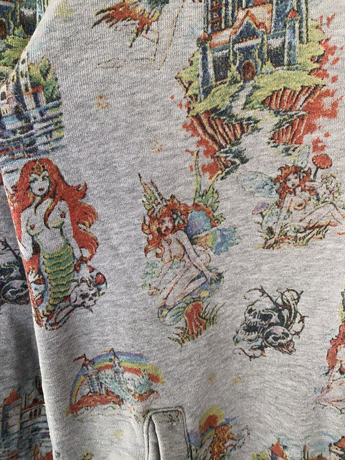 Hysteric Glamour 1990s RARE!! HYSTERIC Mermaid Kingdom skull Naked Pin-Up Size M / US 6-8 / IT 42-44 - 9 Thumbnail