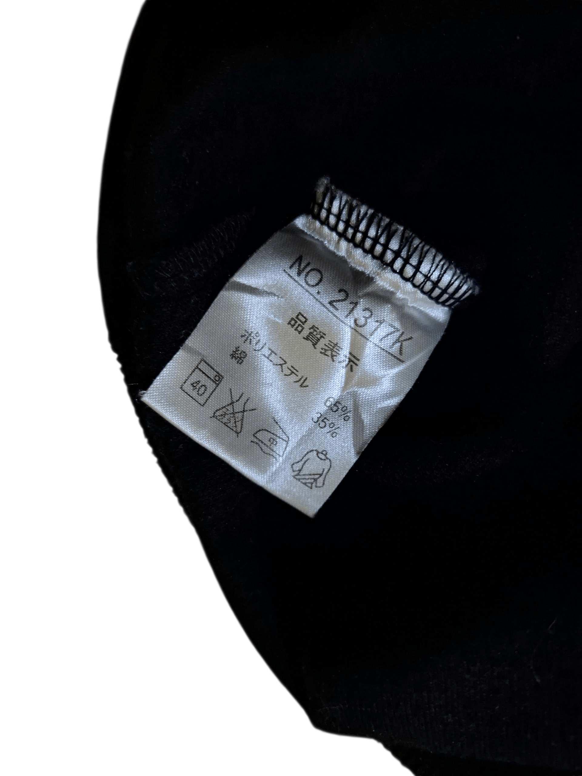 Kansai Yamamoto KANSAI YAMAMOTO "Up To You" Vintage Black Sweatshirt Jumper Size US XL / EU 56 / 4 - 5 Thumbnail