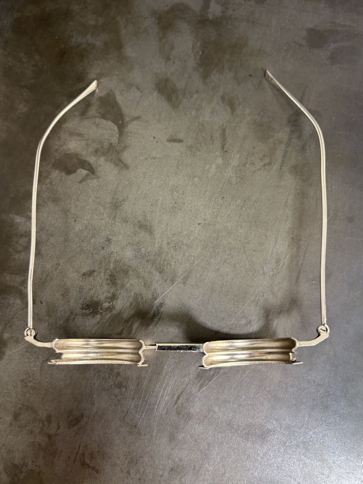 American Optical Antique Trial Frame 1900s Optical Instrument Silver Lense Size ONE SIZE - 4 Thumbnail