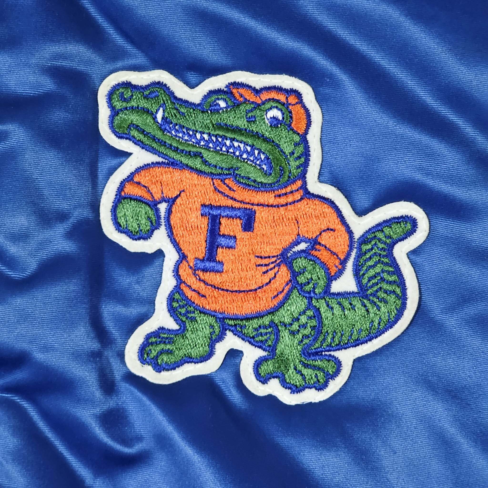 Chalk Line Florida Gators Vintage 80s Chalk Line Satin Bomber Jacket Size US L / EU 52-54 / 3 - 4 Thumbnail