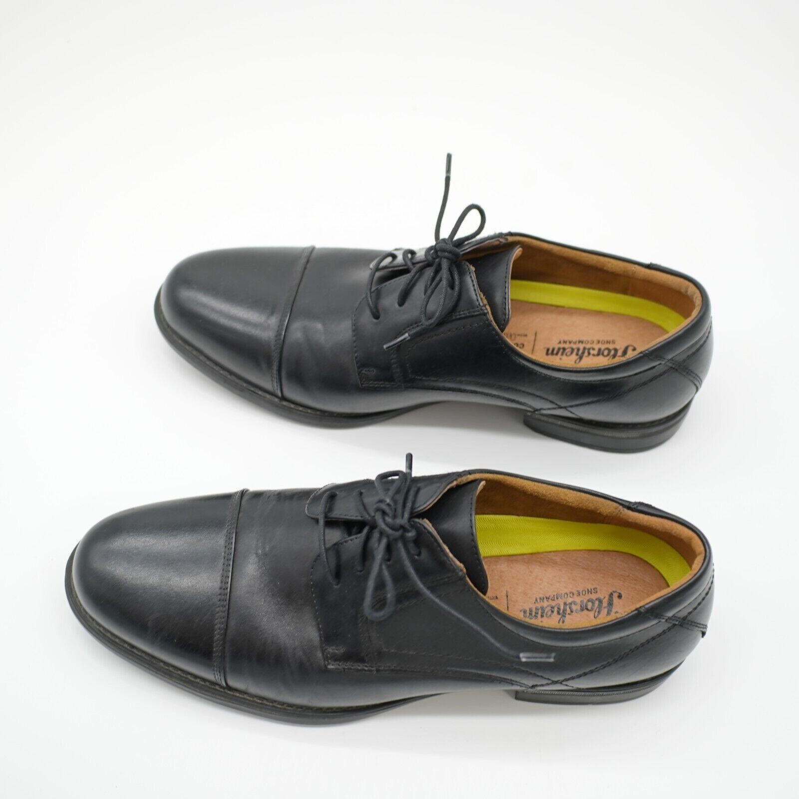 Florsheim Florsheim Comfortech Black Leather Oxford Shoes Toe Cap 10.5 Size US 10.5 / EU 43-44 - 11 Thumbnail