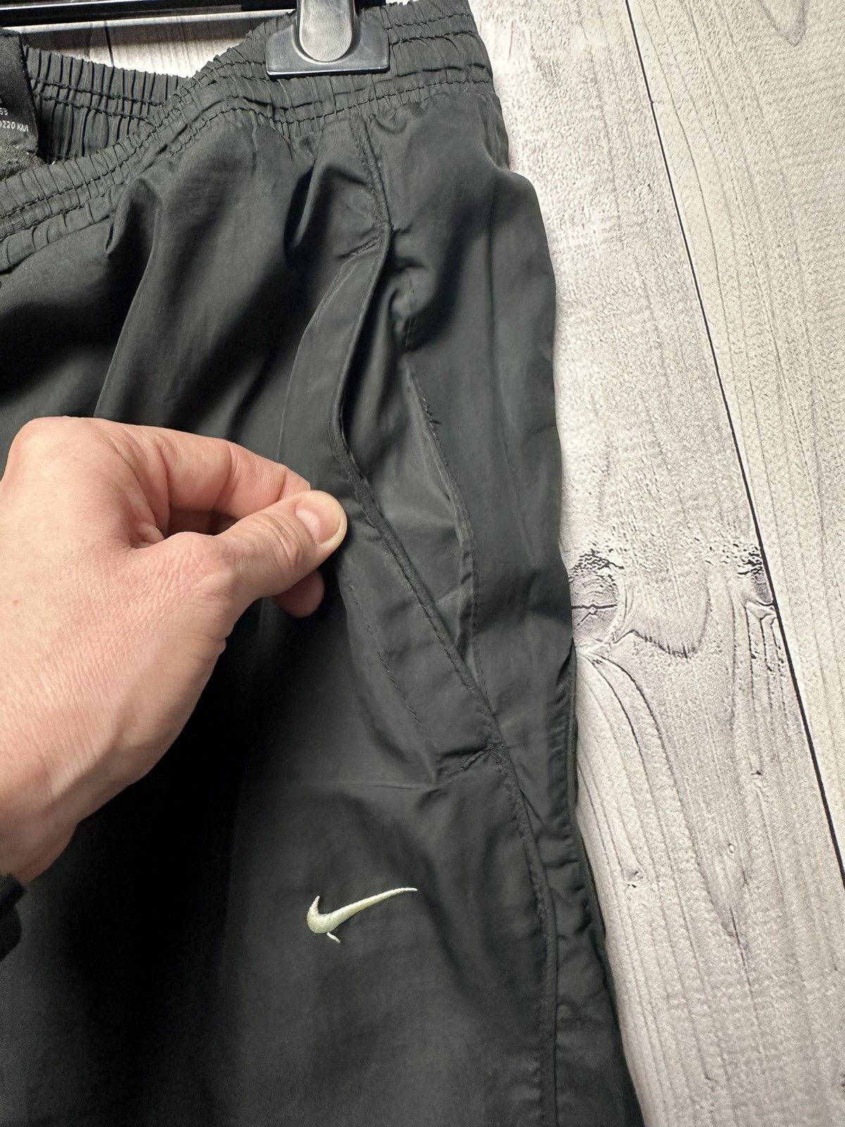 Vintage Vintage Nike drill pants logo Y2K joggers size XXL Size US 38 / EU 54 - 6 Thumbnail