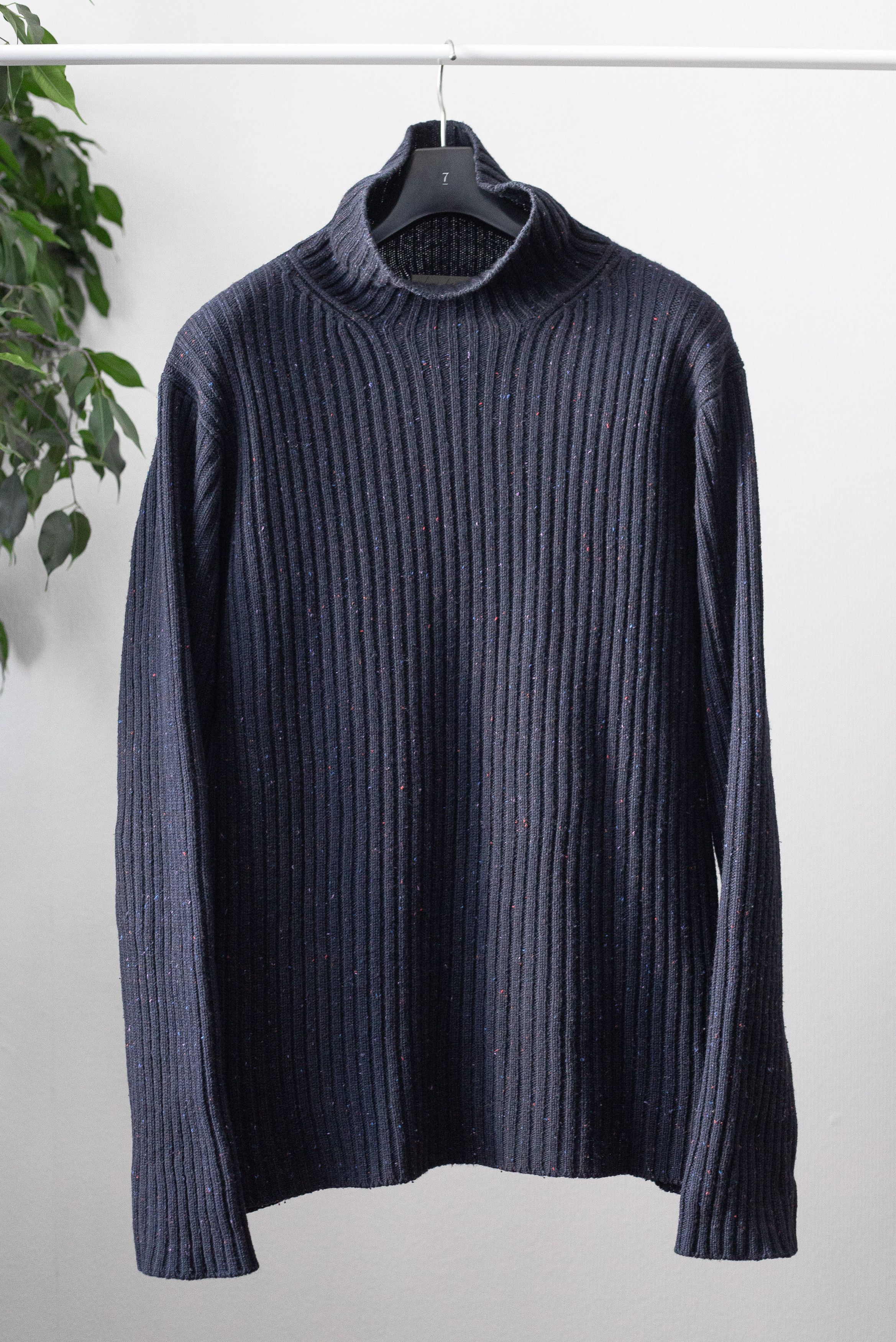 Yohji Yamamoto wool high neck knit Size US M / EU 48-50 / 2 - 1 Thumbnail