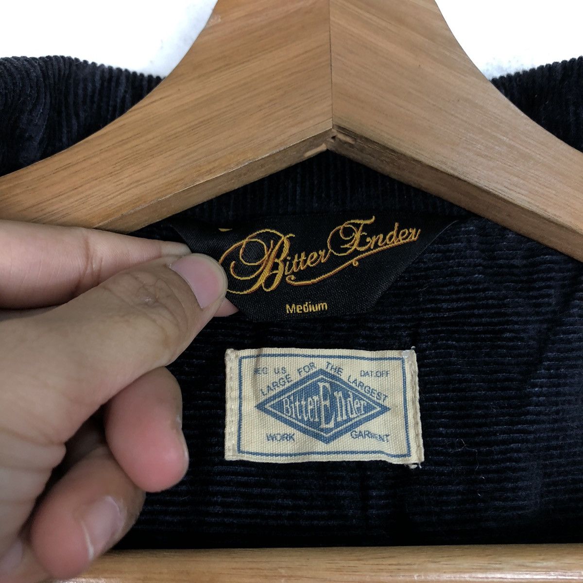 Japanese Brand 🔥Vtg Corduroy Bomber Jacket Bitter Ender Issey Miyake Size US M / EU 48-50 / 2 - 16 Thumbnail
