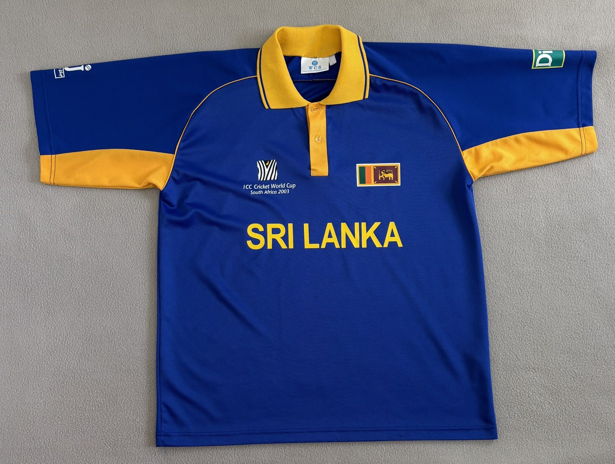Other Sri Lanka Cricket 2003 WCS Jersey Size L Size US L / EU 52-54 / 3 - 5 Thumbnail