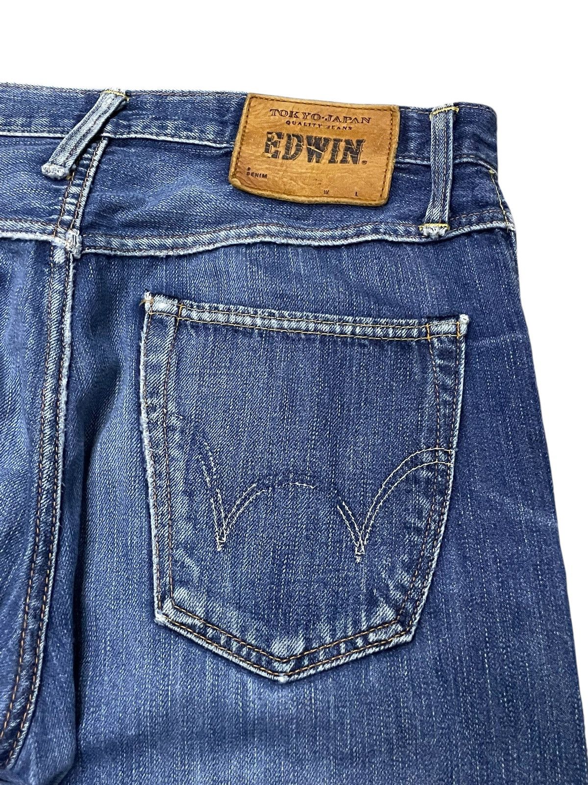 Edwin × Japanese Brand × Vintage Vintage Edwin Tokyo Japan EJP06 Straight Jeans Size US 30 / EU 46 - 14 Thumbnail
