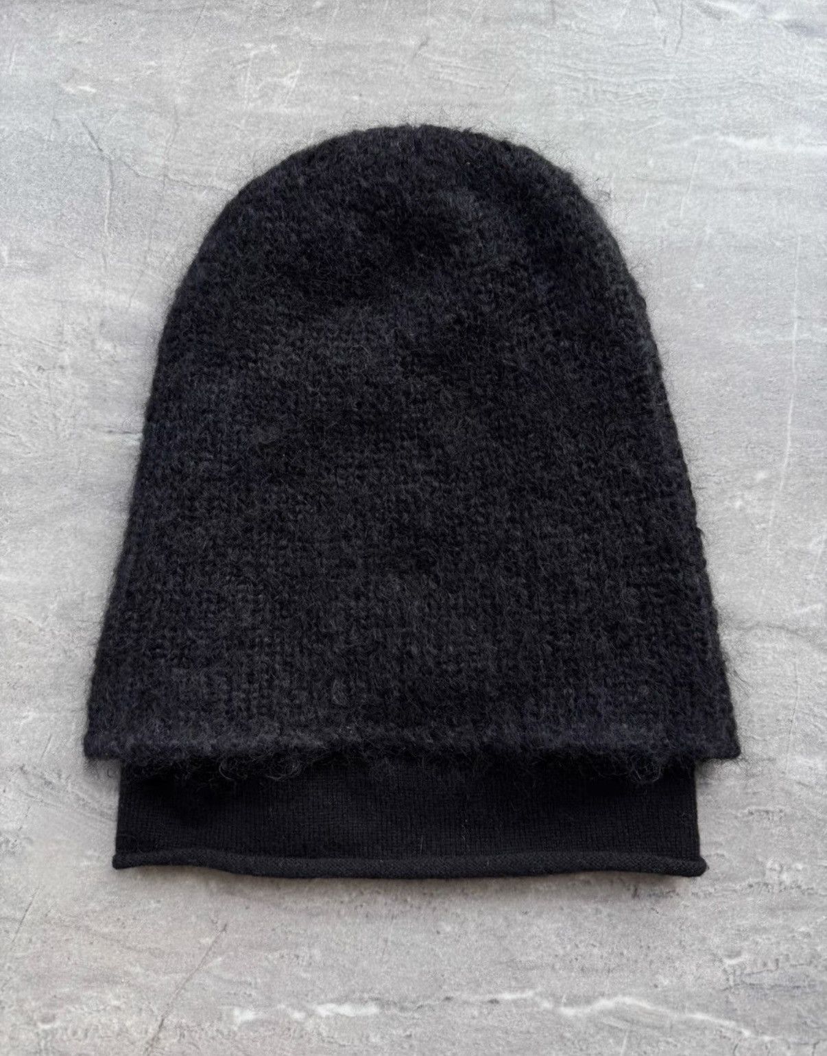 Chrome Hearts Chrome Hearts Leather Applique Silver Double-Layer Beanie Size ONE SIZE - 2 Thumbnail