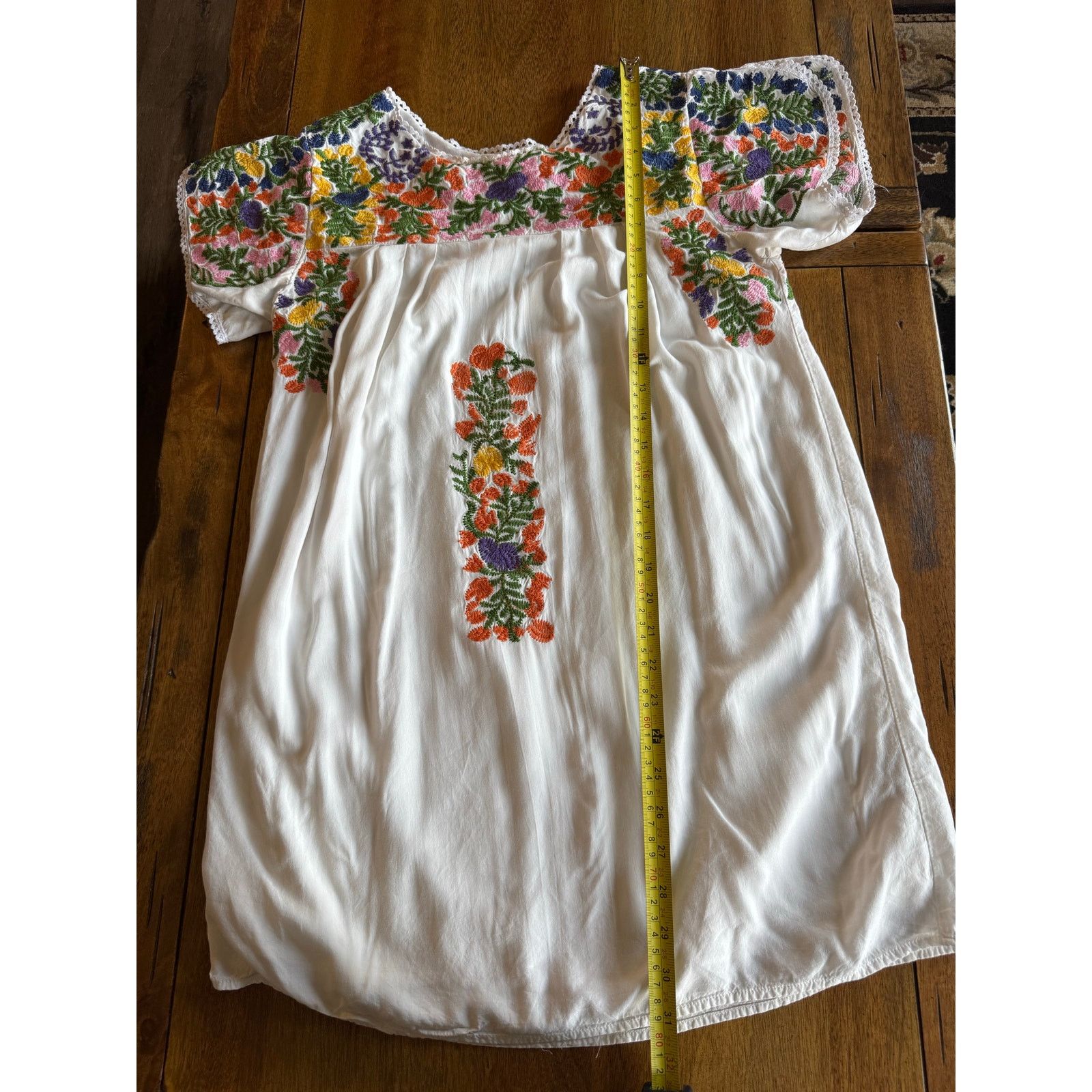 Other Buddy Basics Embroidered Floral Boho Dress Small Size S / US 4 / IT 40 - 8 Thumbnail