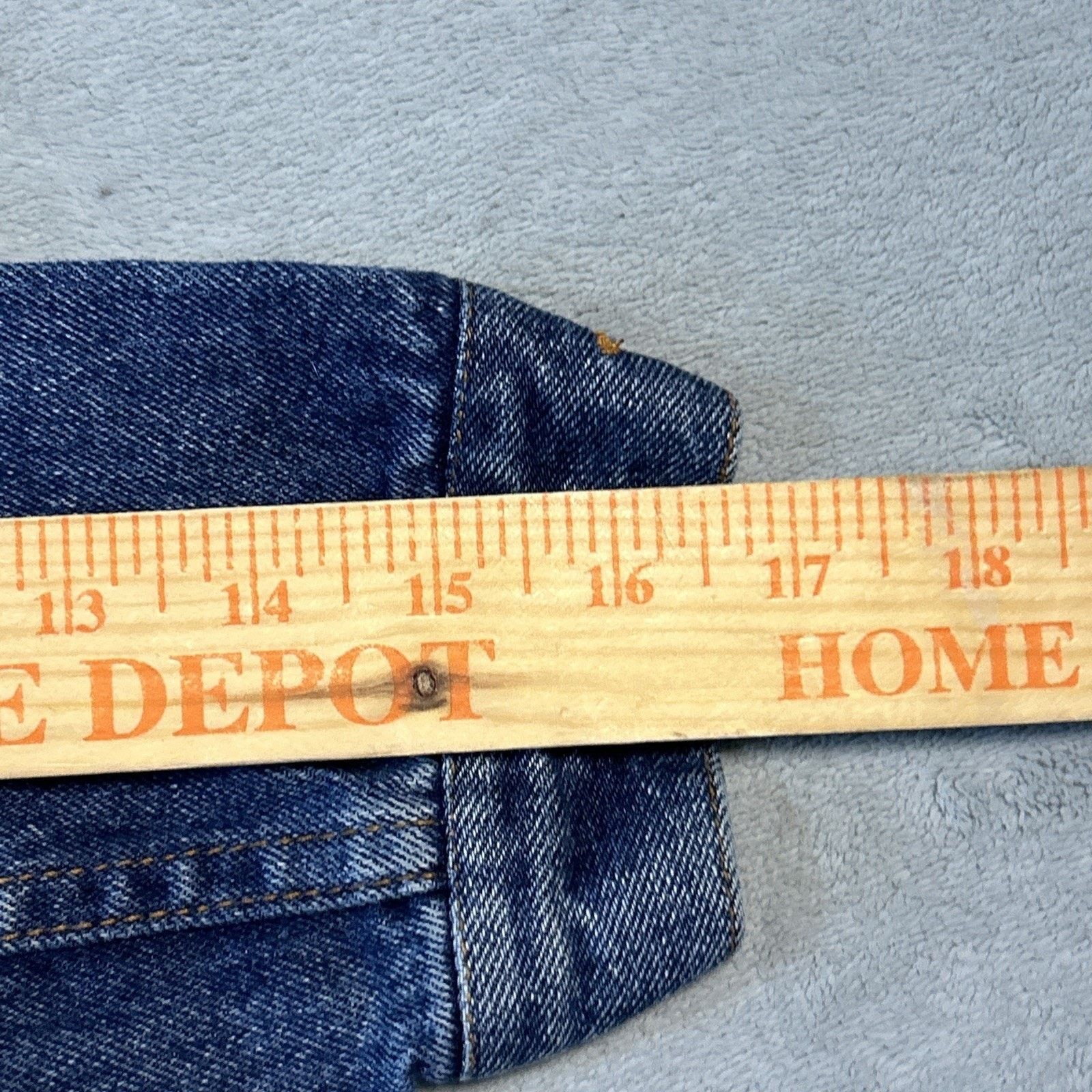 Levi's Denim Barn Jacket Native Paint Women 1X Sergio Valente Chore Size XL / US 12-14 / IT 48-50 - 15 Thumbnail