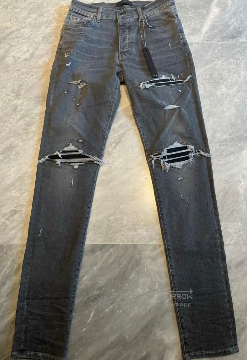 Amiri Amiri Size 32 patchwork jeans Size US 32 / EU 48 - 1 Thumbnail
