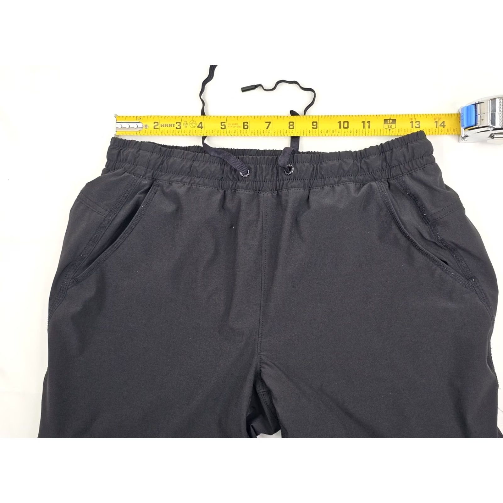 Eddie Bauer Eddie Bauer Flexion Polar Fleece-Lined Jogger Pants Women 4 Black Cargo Pockets Tapered / Regular Fit Casual Jeans & Pants Women Size 27" / US 4 / IT 40 - 5 Thumbnail