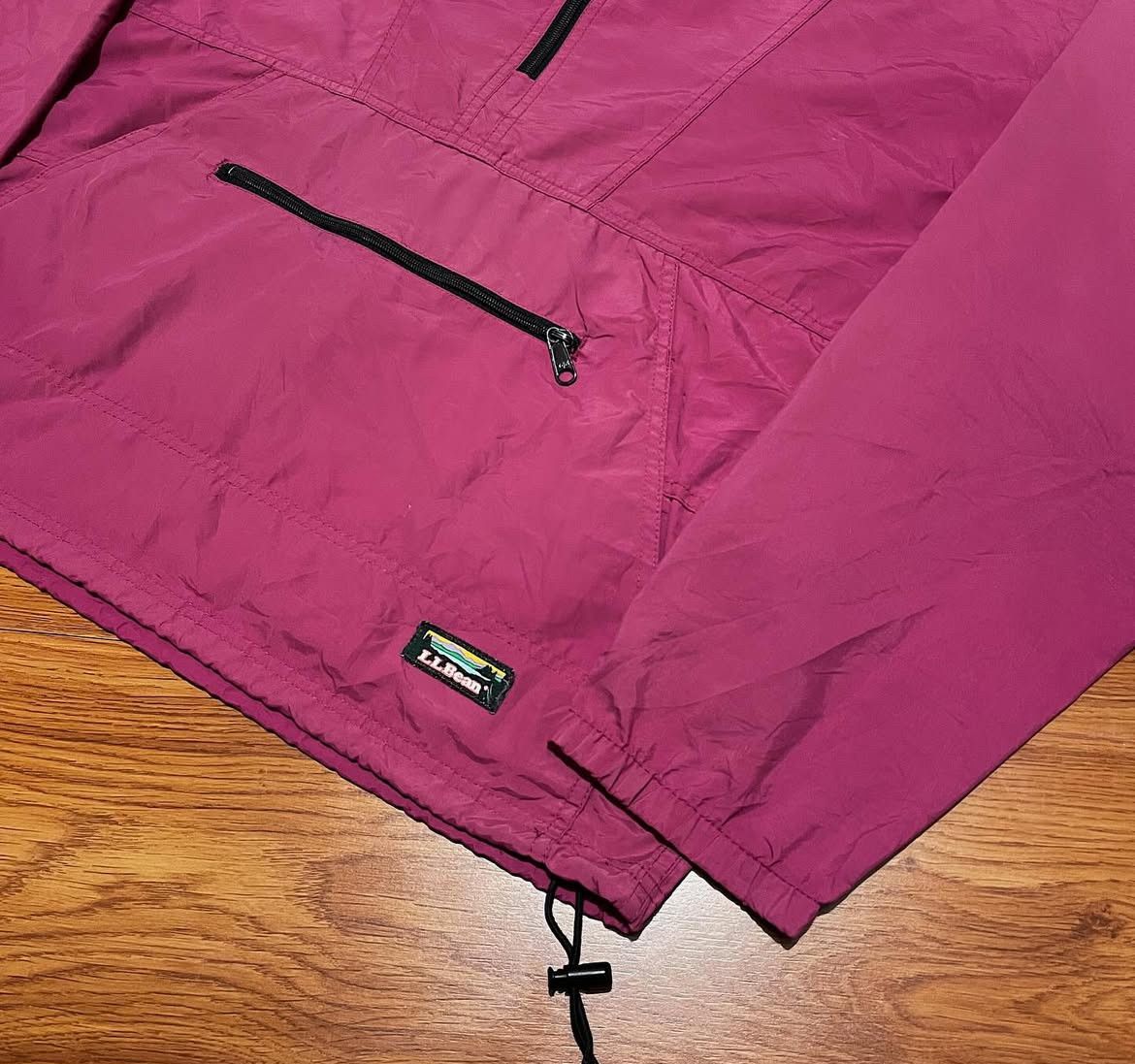L.L. Bean Vintage 90S LL Bean Anorak Nylon Anorak Hodded Jacket Size US L / EU 52-54 / 3 - 3 Thumbnail