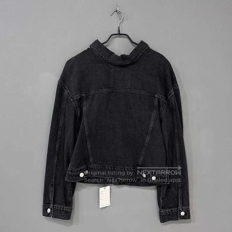 Balenciaga Balenciaga Black Denim Jacket Size XS / US 0-2 / IT 36-38 - 3 Thumbnail