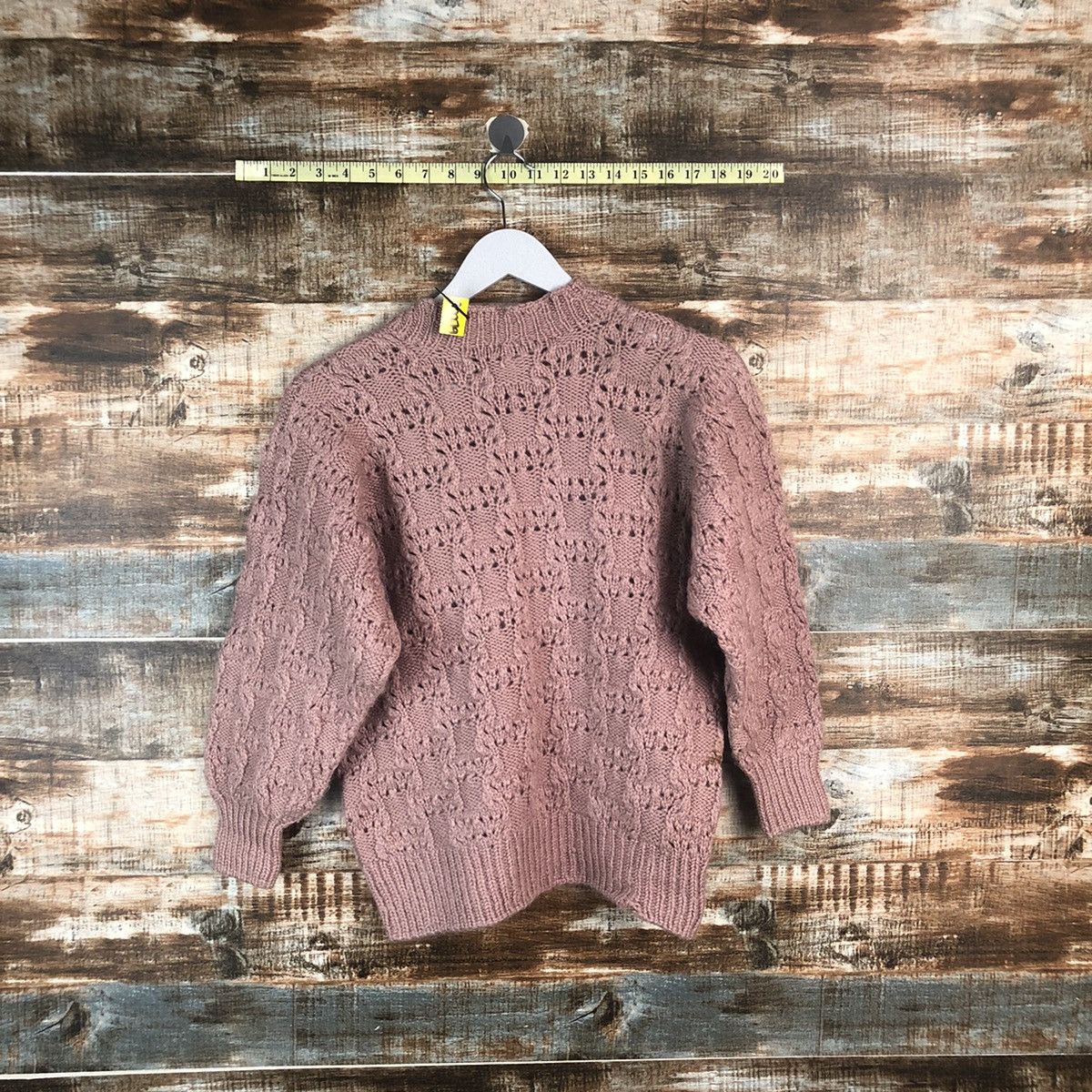 Homespun Knitwear × Japanese Brand Japanese Brand Pink Knitwear #A2279 Size S / US 4 / IT 40 - 9 Thumbnail