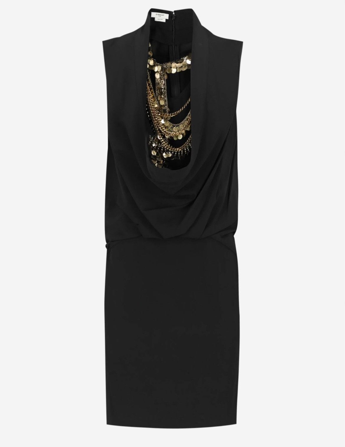 Givenchy Givenchy Runway Silk Sleeveless LBD Size 38 Size S / US 4 / IT 40 - 1 Thumbnail