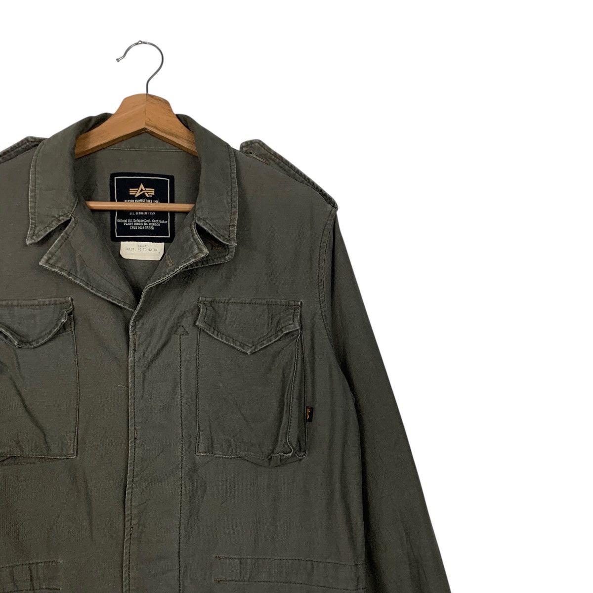 Alpha Industries × Japanese Brand ☀️Alpha Industries military four pocket jacket Size US M / EU 48-50 / 2 - 6 Thumbnail