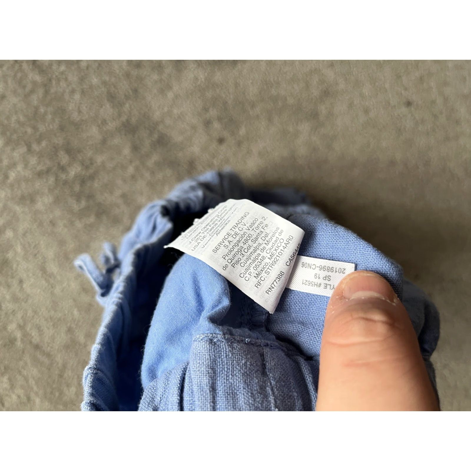 J.Crew J.CREW Women's Chino Shorts Black Blue 3" Inseam Cotton Small Size 28" / US 6 / IT 42 - 4 Thumbnail