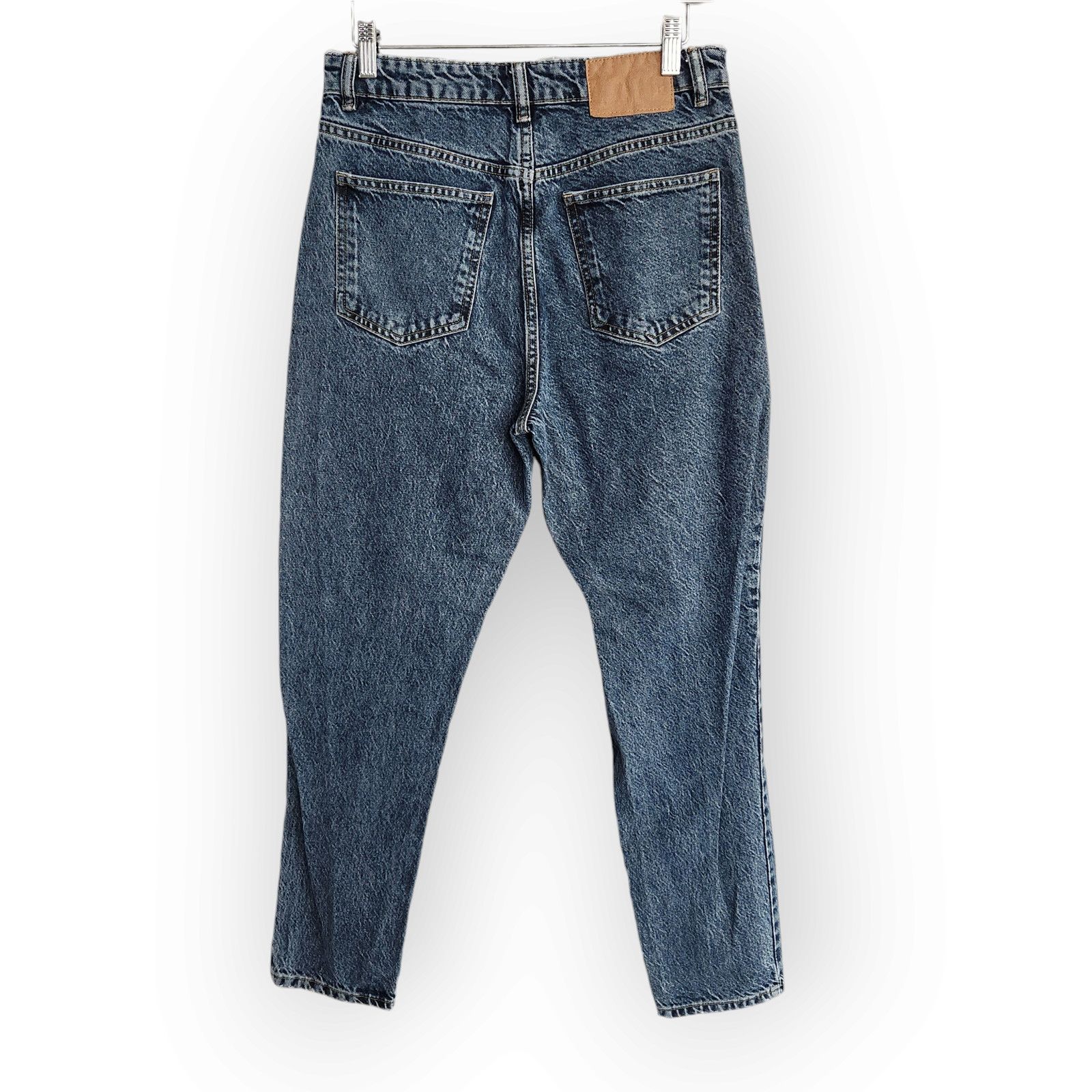 Zara Zara 80s Inspired High Waisted Acid Washed Mom Jeans 6 Size 28" / US 6 / IT 42 - 4 Thumbnail