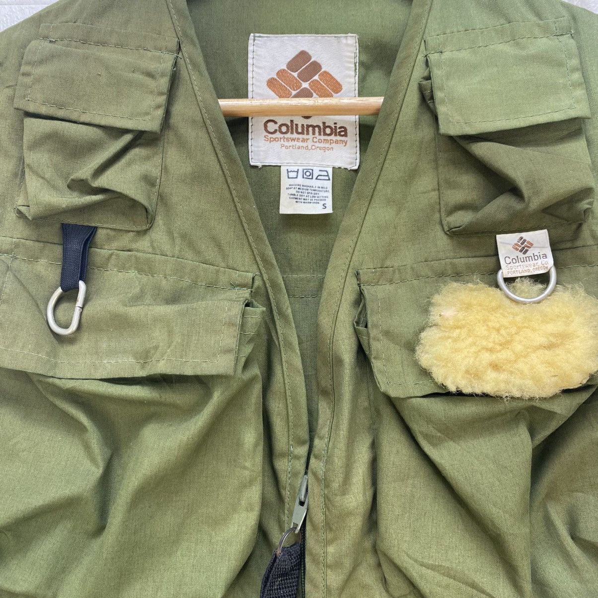Columbia 💥Vintage Faded Columbia Multi Pocket Vest Size US M / EU 48-50 / 2 - 7 Thumbnail