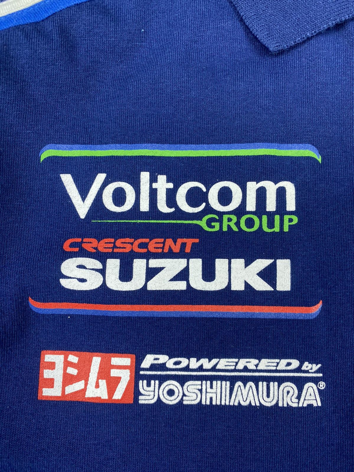 Vintage Vintage Racing Suzuki World Superbike Polo T Shirt Size US M / EU 48-50 / 2 - 7 Thumbnail