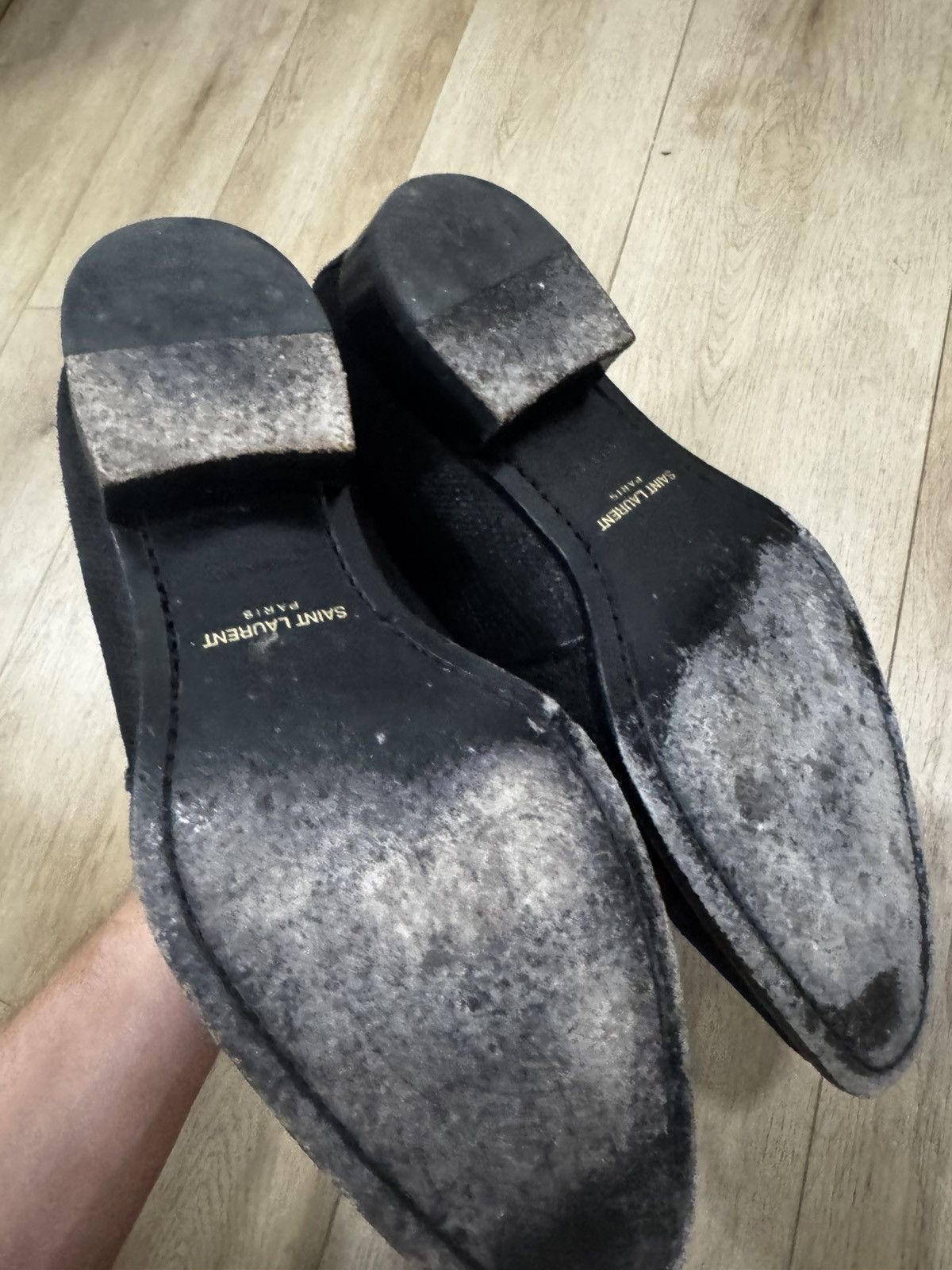 Saint Laurent Paris Embossed Jophur Boots Size US 9 / EU 42 - 5 Thumbnail