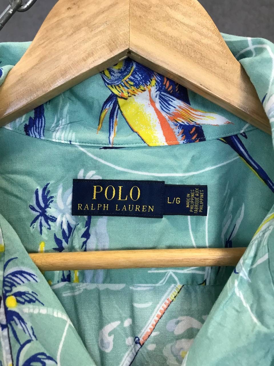 Polo Ralph Lauren Polo Ralph Lauren designer Hawaiian shirt Size US L / EU 52-54 / 3 - 4 Thumbnail