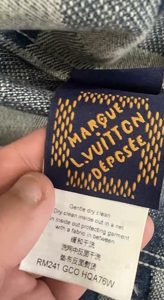 Louis Vuitton Louis Vuitton X Pharrell 48 Damoflage Damier Denim Jacket Size US M / EU 48-50 / 2 - 7 Thumbnail