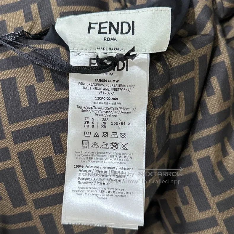 Fendi Fendi Double-sided wear printed monogram down jacket Size S / US 4 / IT 40 - 8 Thumbnail