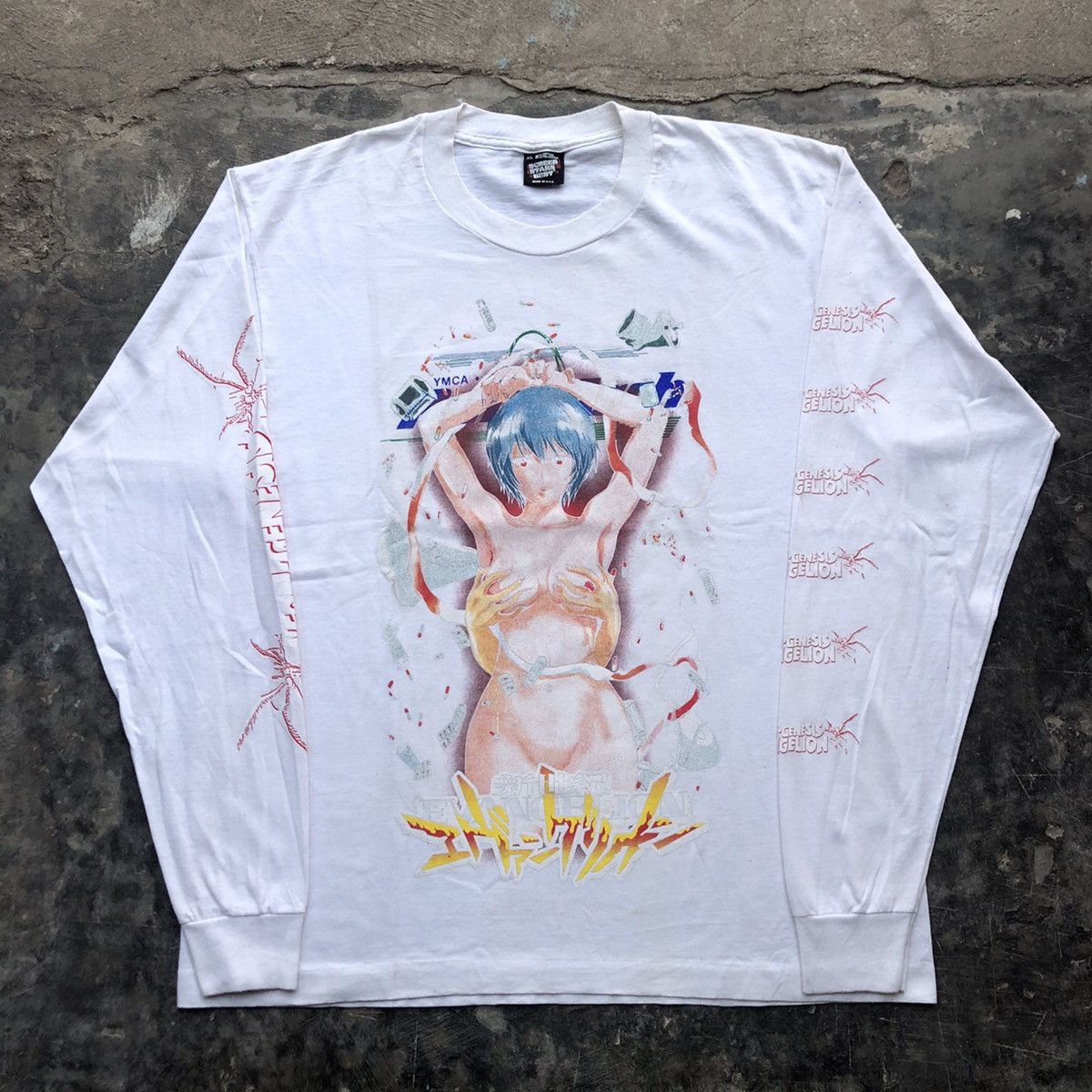 Anime Anime Shirt Neon Genesis Evangelion Fan Made Size US XL / EU 56 / 4 - 1 Thumbnail