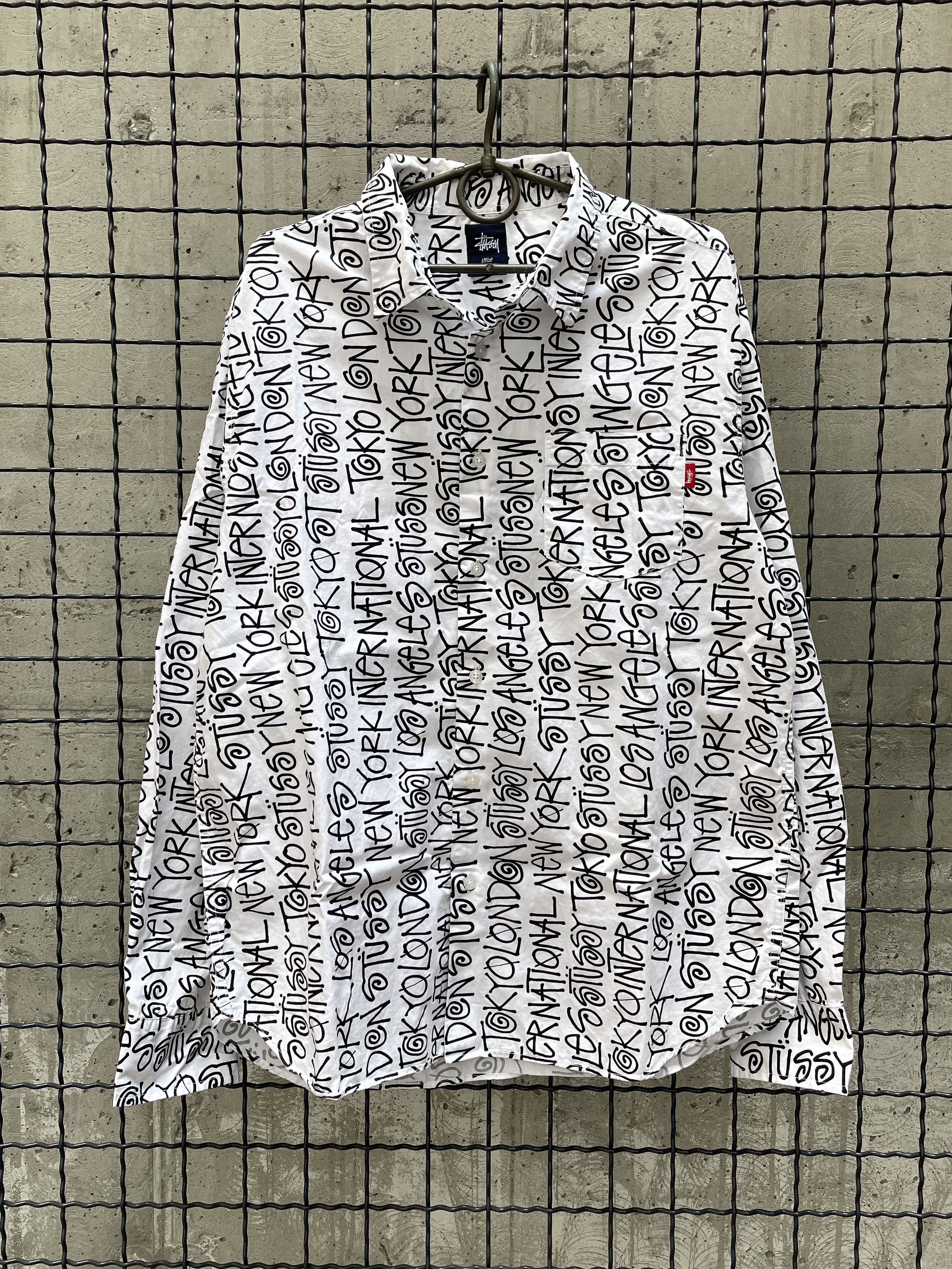 Authentic Vintage Stussy Monogram Shirt