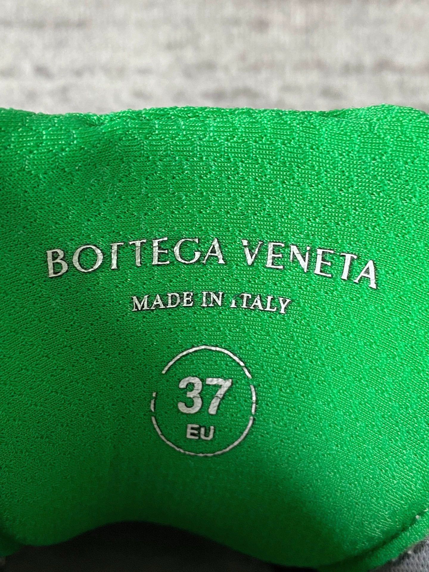 Bottega Veneta BV Orbit Green Silver Retro Running Shoe Women's 37 Size US 6.5 / IT 36.5 - 7 Thumbnail