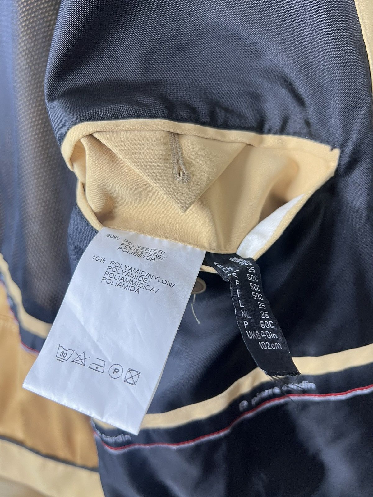 Pierre Cardin Vintage Pierre Cardin Yellow Jacket Size M - L Size US M / EU 48-50 / 2 - 6 Thumbnail