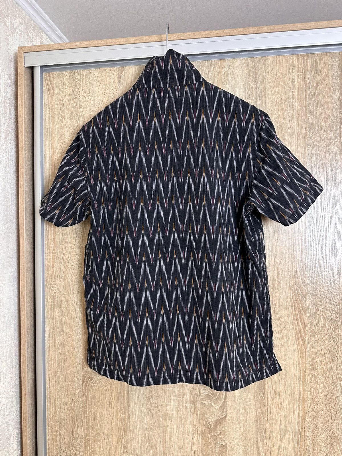 Folk 🔥 Folk Hawaiian Short Sleeve Button Up Shirt Art Print Size US M / EU 48-50 / 2 - 5 Thumbnail