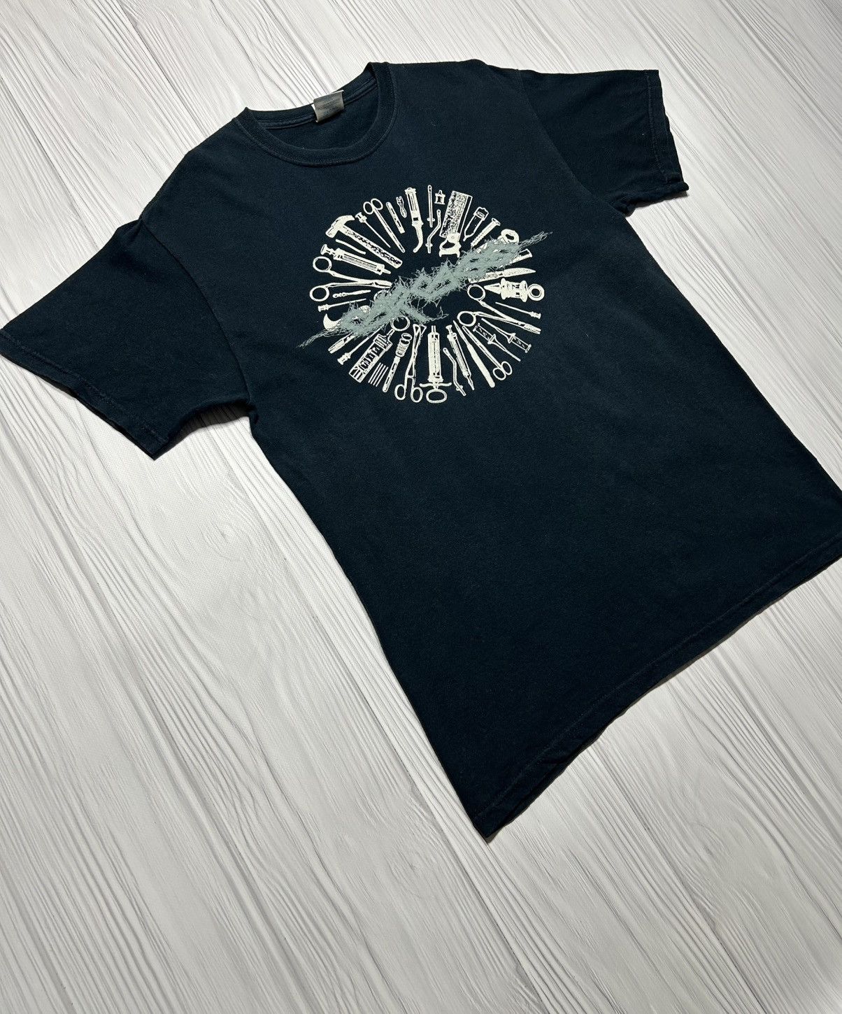 Band Tees Vintage Carcass In Grind We Trust Promo Metal T-Shirt Size US M / EU 48-50 / 2 - 4 Thumbnail