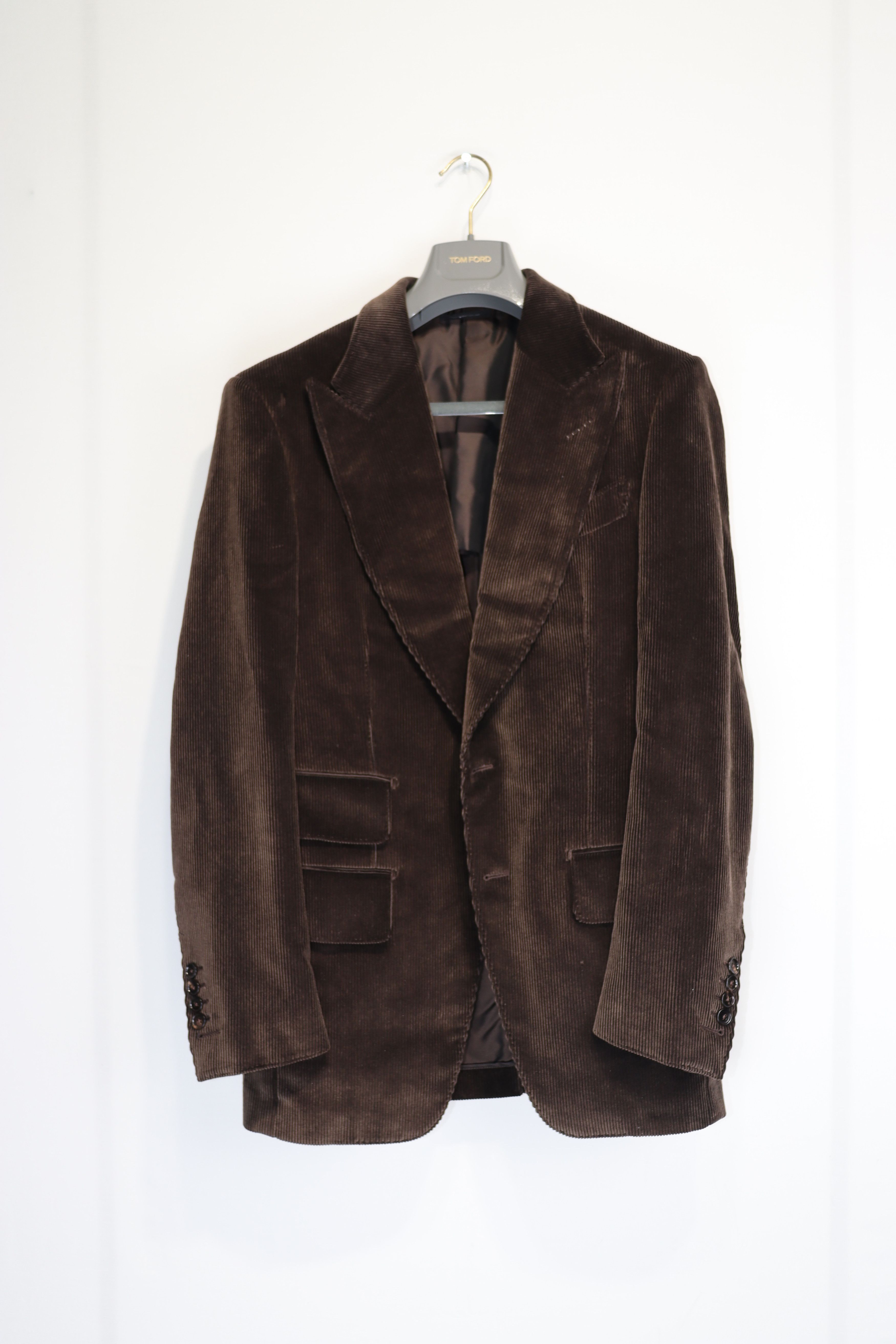 Tom Ford o1rshd1 Blazer Jacket in Brown Size US S / EU 44-46 / 1 - 3 Thumbnail